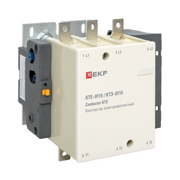 Контактор КТЭ-1 115А кат. 230В AC 1НО EKF ctr-b-115
