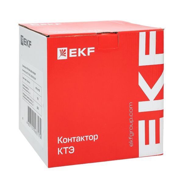 Контактор КТЭ-1 185А кат. 400В AC 1НО EKF ctr-b-185-380