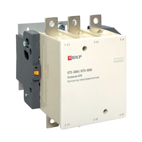 Контактор КТЭ-1 265А кат. 230В AC 1НО EKF ctr-b-265