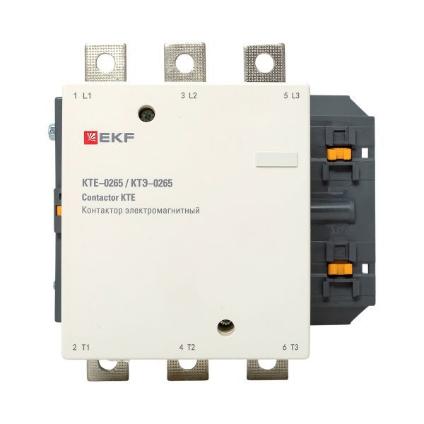 Контактор КТЭ-1 265А кат. 230В AC 1НО EKF ctr-b-265