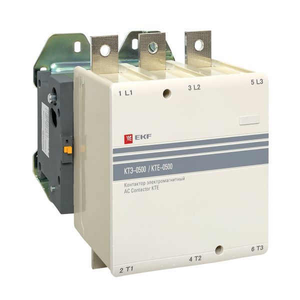 Контактор КТЭ-2 500А кат. 230В AC 1НО EKF ctr-b-500