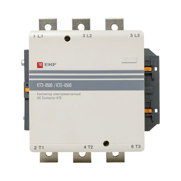 Контактор КТЭ-2 500А кат. 230В AC 1НО EKF ctr-b-500