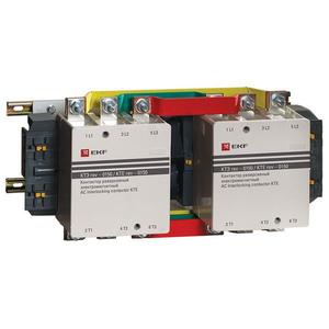 Контактор реверсивный КТЭ-1 150А кат. 400В AC 2НО EKF ctr-b-r-150-380