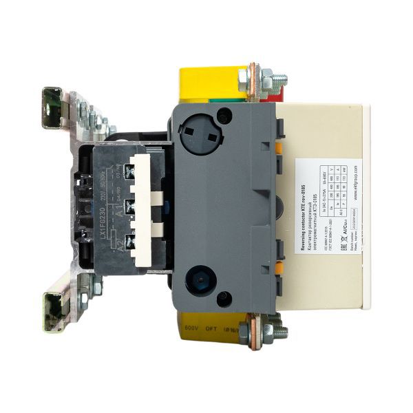 Контактор реверсивный КТЭ-1 185А кат. 400В AC 2НО EKF ctr-b-r-185-380