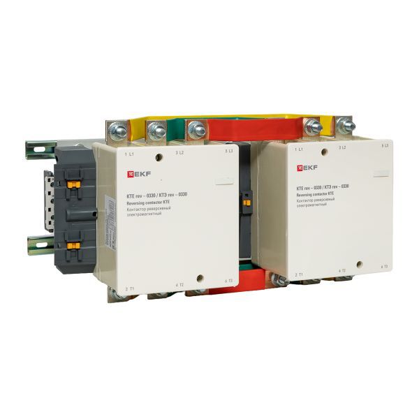 Контактор реверсивный КТЭ-1 330А кат. 400В AC 2НО EKF ctr-b-r-330-380