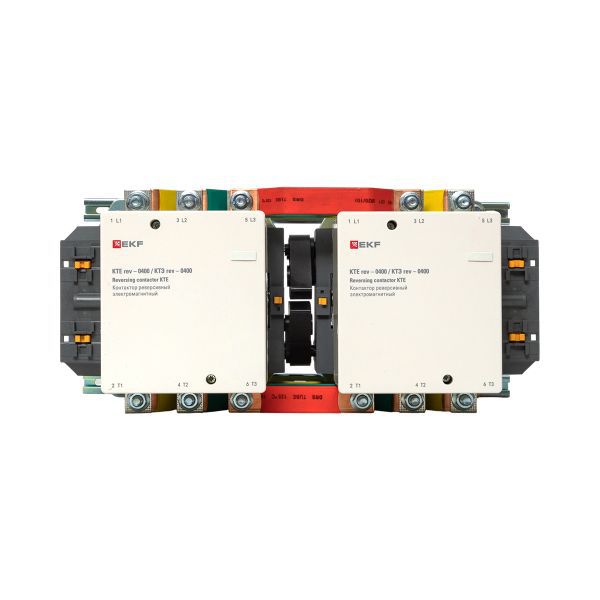 Контактор реверсивный КТЭ-2 400А кат. 400В AC 2НО EKF ctr-b-r-400-380