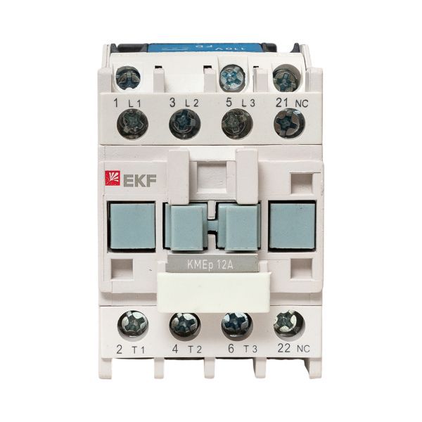 Контактор КМЭп-1 12А кат. 110В DC 1НЗ EKF ctr-s-12-110-nc-p