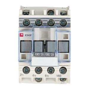 Контактор КМЭ-1 12А кат. 24В AC 1НО EKF ctr-s-12-24