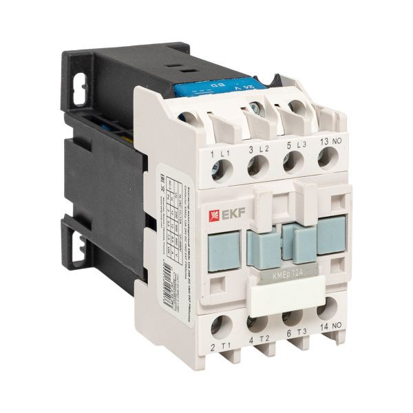 Контактор КМЭп-1 12А кат. 24В DC 1НО EKF ctr-s-12-24-p