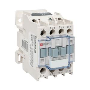 Контактор КМЭ-1 18А кат. 230В AC 1НЗ EKF ctr-s-18-220-nc