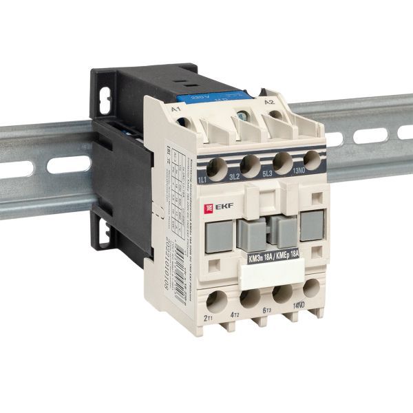 Контактор КМЭп-2 18А кат. 220В DC 1НО EKF ctr-s-18-220-p