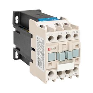 Контактор КМЭп-2 18А кат. 24В DC 1НО EKF ctr-s-18-24-p