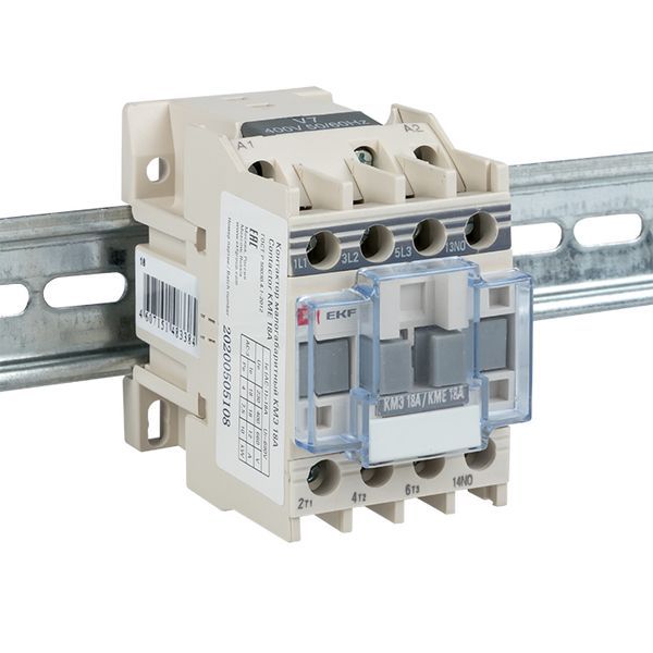 Контактор КМЭ-1 18А кат. 400В AC 1НО EKF ctr-s-18-380