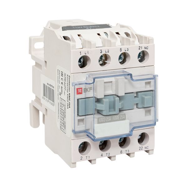 Контактор КМЭ-2 25А кат. 110В AC 1НО EKF ctr-s-25-110