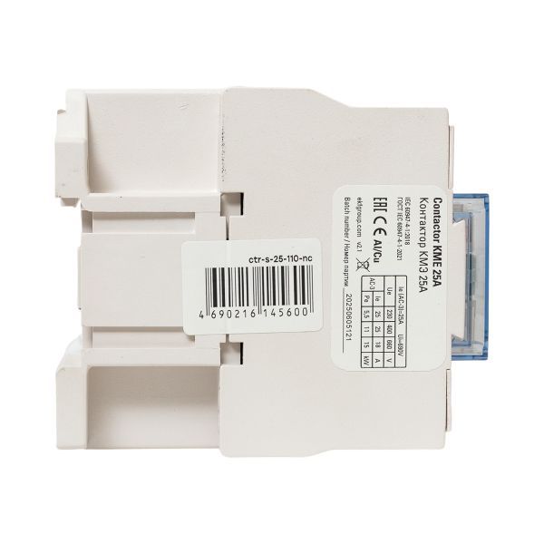 Контактор КМЭ-2 25А кат. 110В AC 1НО EKF ctr-s-25-110
