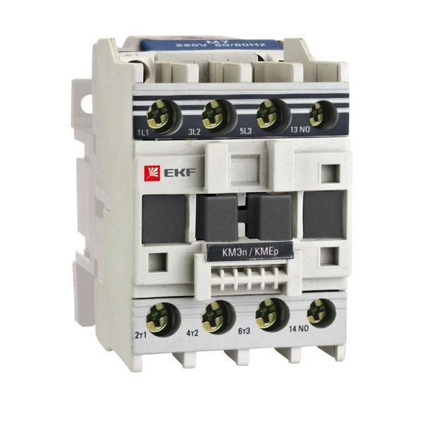 Контактор КМЭп-3 25А кат. 220В DC 1НО EKF ctr-s-25-220-p