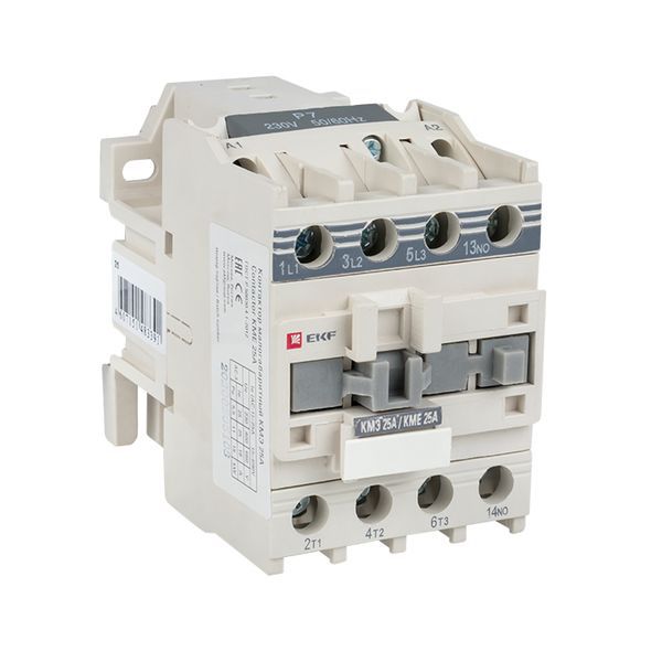 Контактор КМЭ-2 25А кат. 24В AC 1НО EKF ctr-s-25-24
