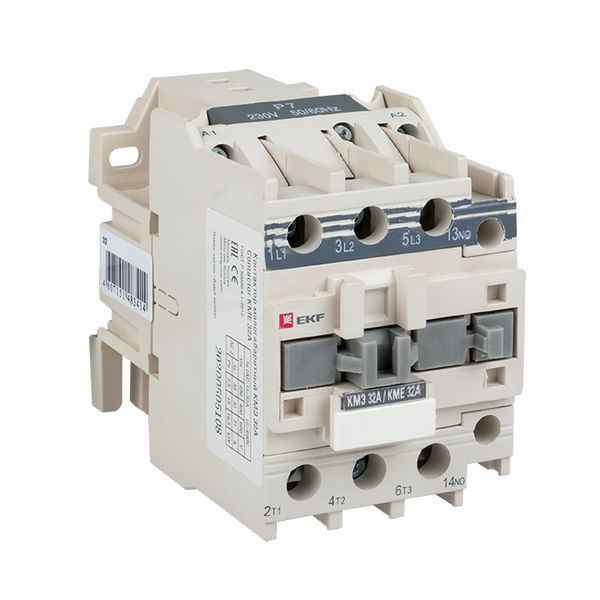 Контактор КМЭ-2 32А кат. 230В AC 1НО EKF ctr-s-32-220
