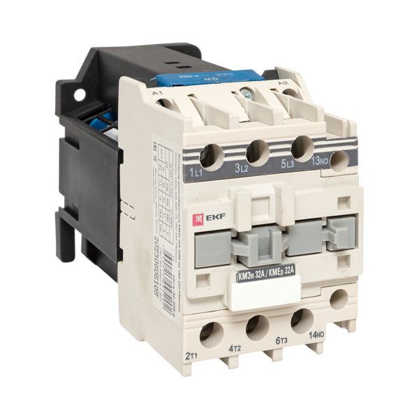 Контактор КМЭп-4 32А кат. 220В DC 1НО EKF ctr-s-32-220-p