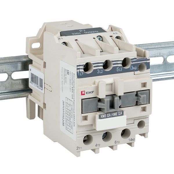Контактор КМЭ-2 32А кат. 400В AC 1НО EKF ctr-s-32-380