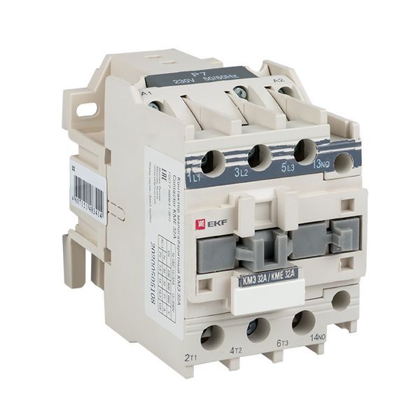 Контактор КМЭ-2 32А кат. 400В AC 1НО EKF ctr-s-32-380