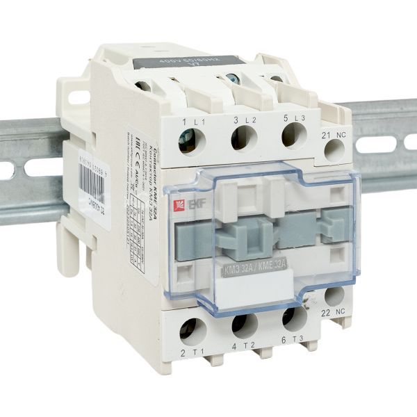 Контактор КМЭ-2 32А кат. 400В AC 1НЗ EKF ctr-s-32-380-nc