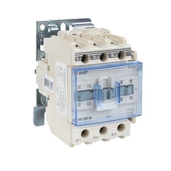 Контактор КМЭ-3 40А кат. 24В AC 1НО+1НЗ EKF ctr-s-40-24