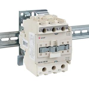 Контактор КМЭ-3 40А кат. 24В AC 1НО+1НЗ EKF ctr-s-40-24