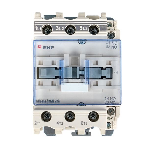 Контактор КМЭ-3 40А кат. 24В AC 1НО+1НЗ EKF ctr-s-40-24