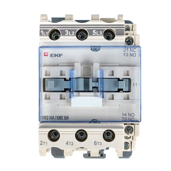 Контактор КМЭ-3 50А кат. 230В AC 1НО+1НЗ EKF ctr-s-50-220
