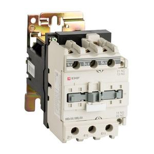 Контактор КМЭп-5 50А кат. 220В DC 1НО+1НЗ EKF ctr-s-50-220-nc-no-p