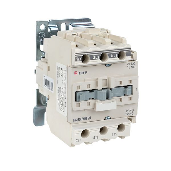 Контактор КМЭ-3 50А кат. 36В AC 1НО+1НЗ EKF ctr-s-50-36