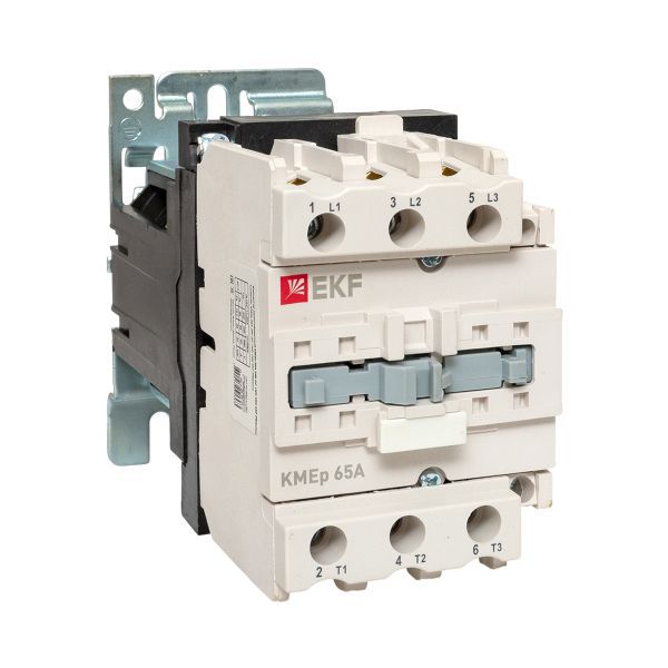 Контактор КМЭп-5 65А кат. 24В DC 1НО+1НЗ EKF ctr-s-65-24-nc-p