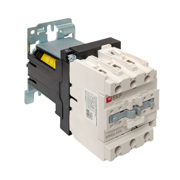 Контактор КМЭп-5 65А кат. 24В DC 1НО+1НЗ EKF ctr-s-65-24-nc-p