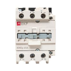 Контактор КМЭп-5 65А кат. 24В DC 1НО+1НЗ EKF ctr-s-65-24-nc-p