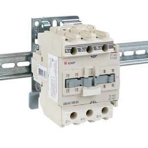 Контактор КМЭ-3 65А кат. 400В AC 1НО+1НЗ EKF ctr-s-65-380
