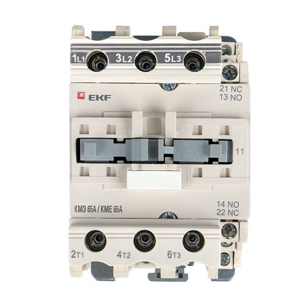 Контактор КМЭ-3 65А кат. 400В AC 1НО+1НЗ EKF ctr-s-65-380