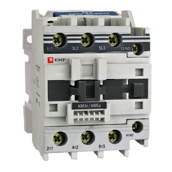 Контактор КМЭп-6 80А кат. 110В DC 1НО+1НЗ EKF ctr-s-80-110-nc-p