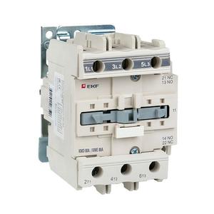 Контактор КМЭ-3 80А кат. 36В AC 1НО+1НЗ EKF ctr-s-80-36