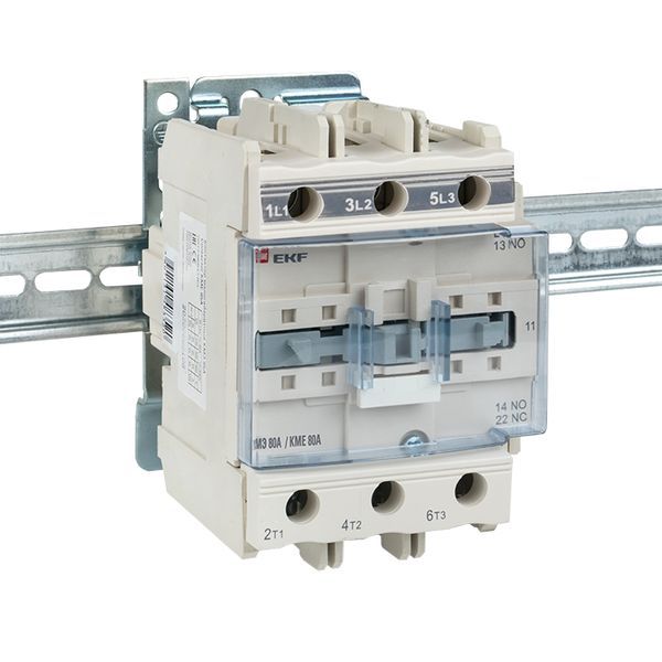 Контактор КМЭ-3 80А кат. 36В AC 1НО+1НЗ EKF ctr-s-80-36