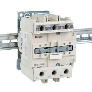 Контактор КМЭ-3 80А кат. 36В AC 1НО+1НЗ EKF ctr-s-80-36