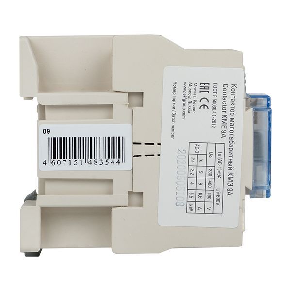 Контактор КМЭ-1 9А кат. 230В AC 1НО EKF ctr-s-9-220
