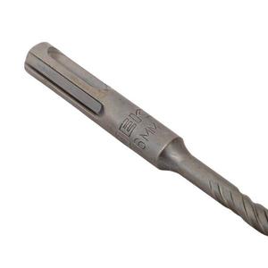 Бур по бетону SDS-plus 6х160мм 2 резца 4S спираль Master EKF db-6-160-2x4