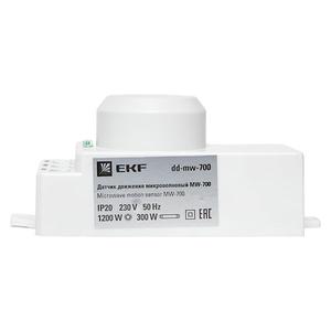 Датчик движения микроволновый MW-700 1200Вт 360град. до 10м IP20 бел. PROxima EKF dd-mw-700