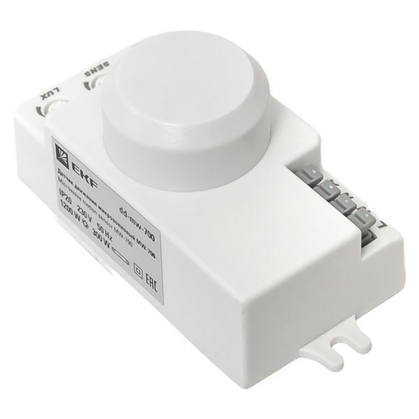 Датчик движения микроволновый MW-700 1200Вт 360град. до 10м IP20 бел. PROxima EKF dd-mw-700