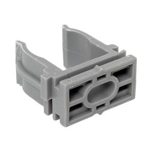Держатель для труб (клипса) для ручного монтажа d20мм сер. Plast (уп.10шт) EKF derj-z-20sn-r