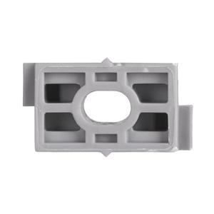 Держатель для труб (клипса) для ручного монтажа d25мм сер. Plast (уп.100шт) EKF derj-z-25sn