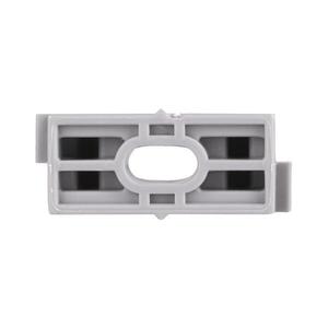Держатель для труб (клипса) для ручного монтажа d25мм сер. Plast (уп.10шт) EKF derj-z-25sn-r