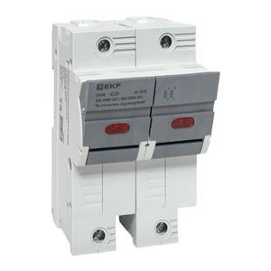 Предохранитель-разъединитель DF 22х58 2п (тип ПВЦ) EKF df222-e