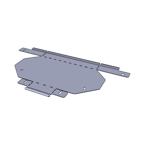 Угол для лотка горизонт. 45град. 50х300 плоский EKF g4550300-FL